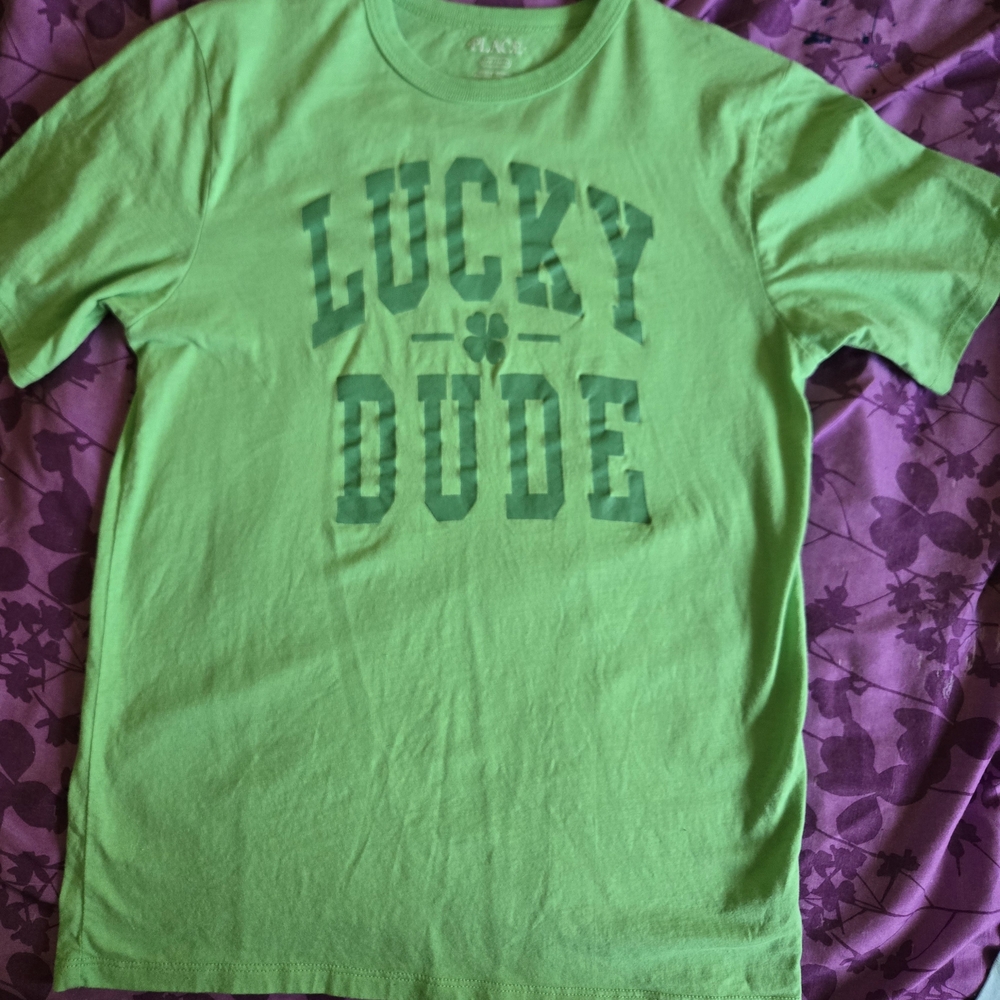 Green Graphic Tee - Lucky Dude